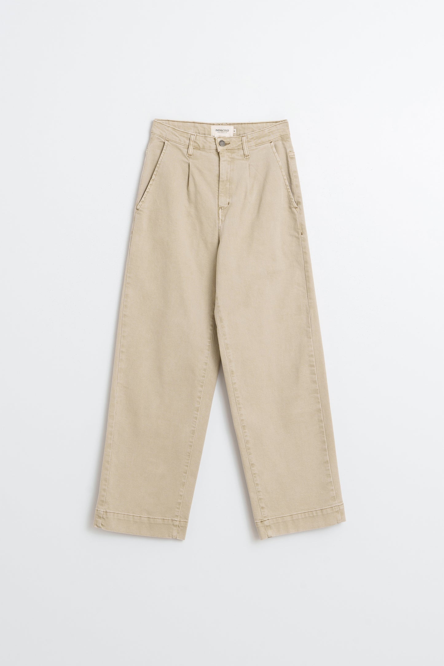 PANTALÓN WIDE LEG ALGODÓN