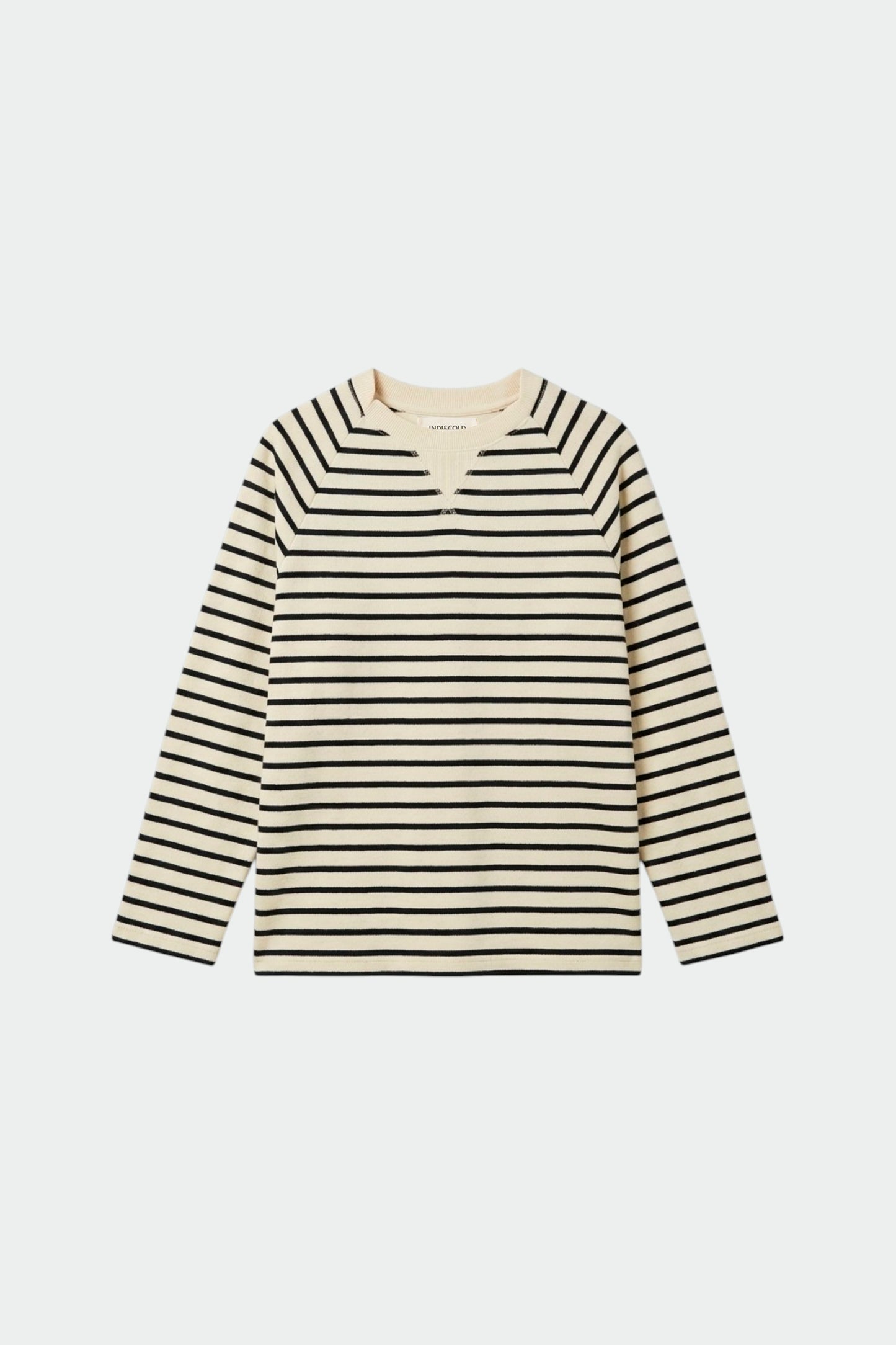 SUDADERA FELPA RAYAS