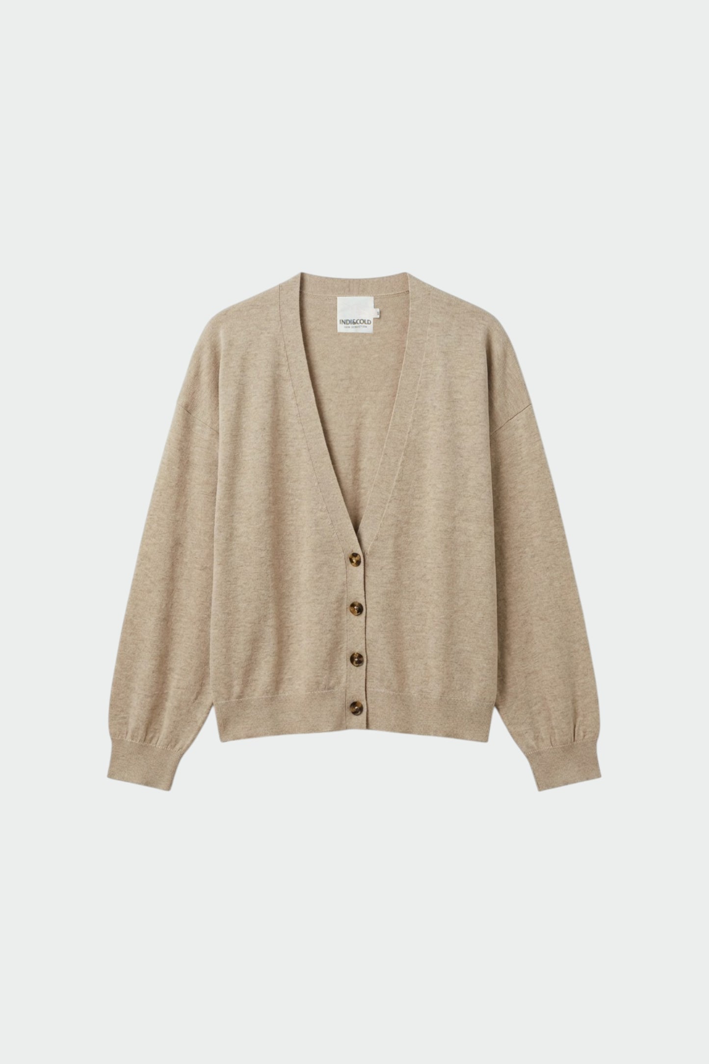 CHAQUETA BÁSICA CON CASHMERE