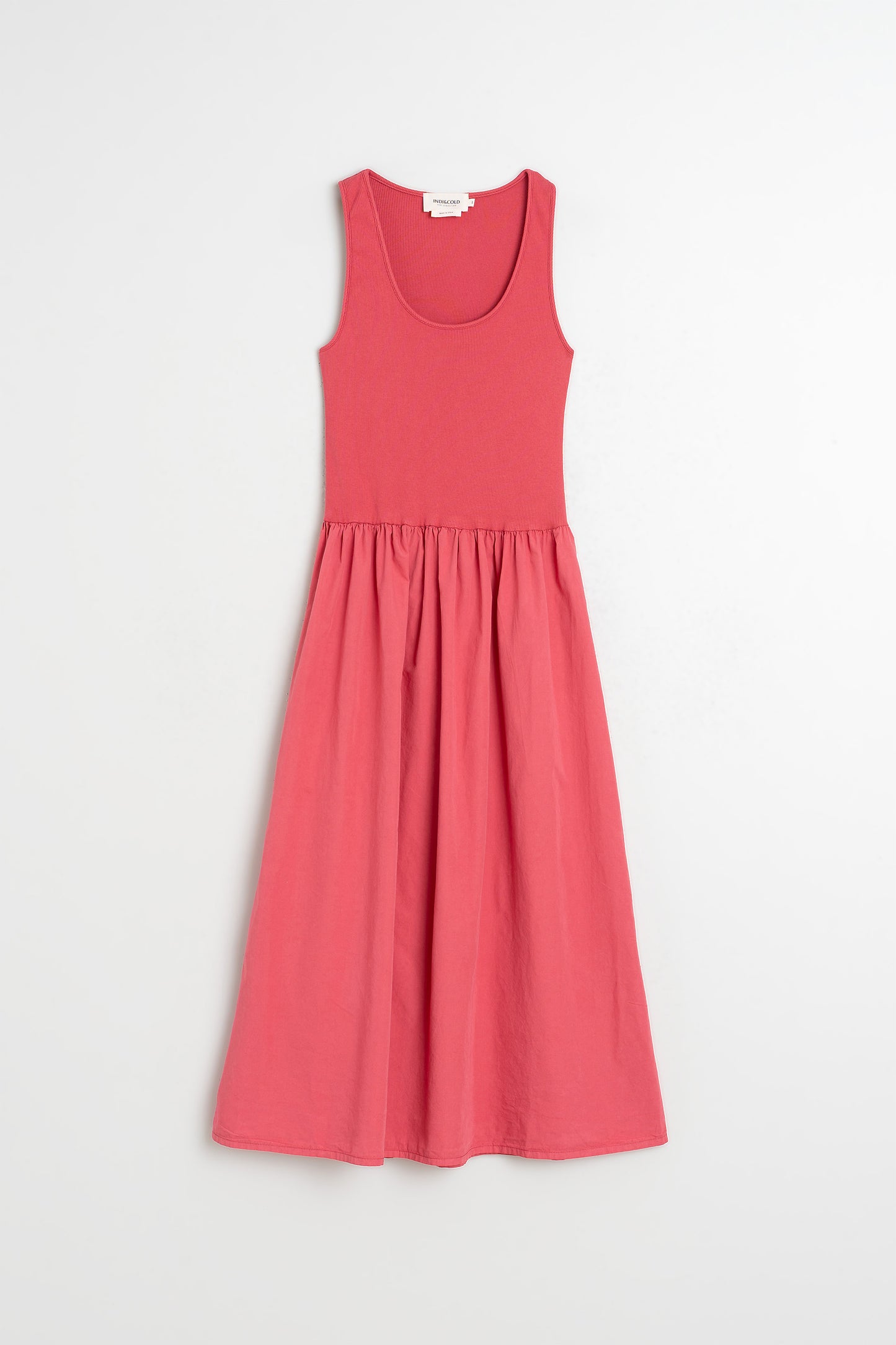 VESTIDO POPELÍN COMBINADO