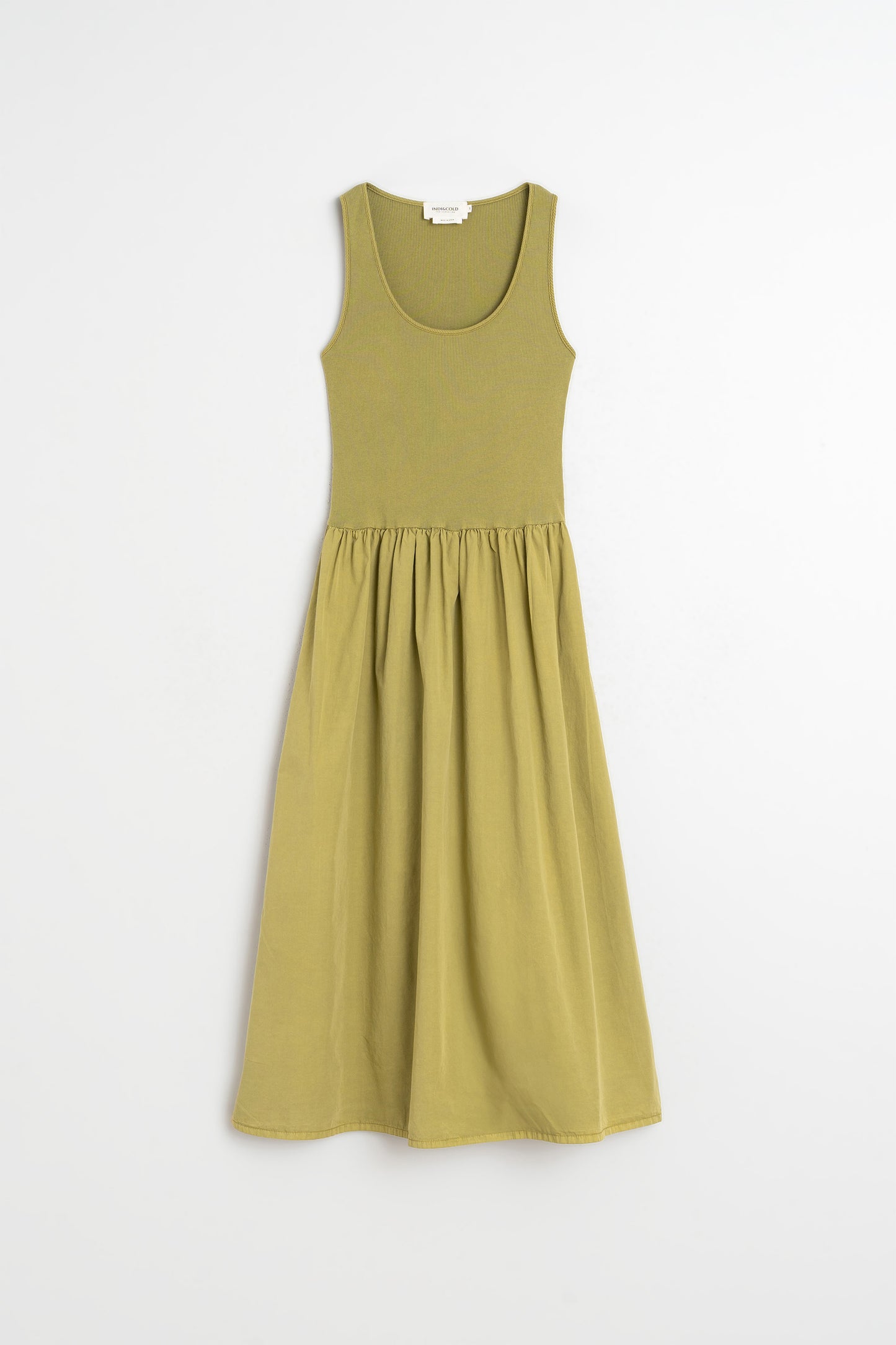 VESTIDO POPELÍN COMBINADO