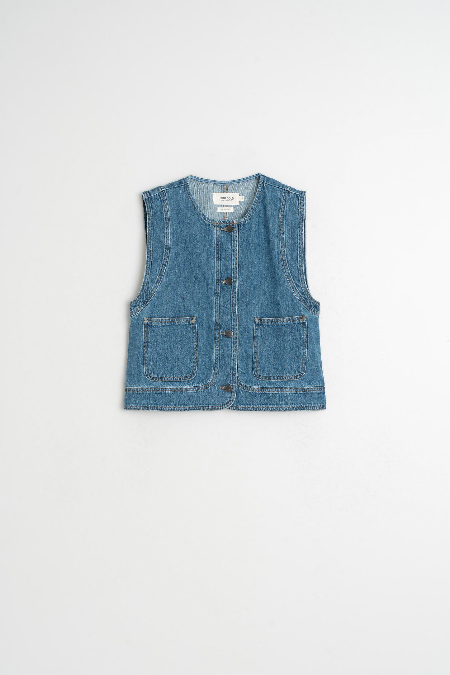 CHALECO DENIM