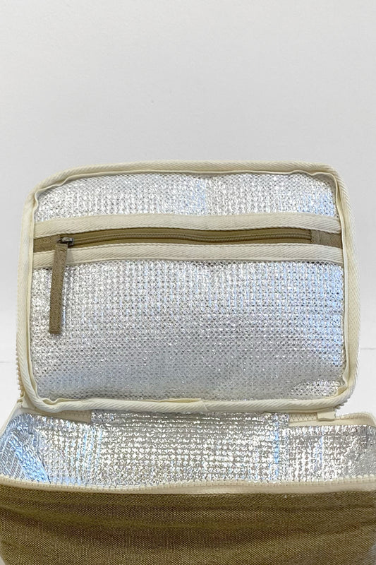RECYCLED CANVAS INSULATED LUNCH BAG 3