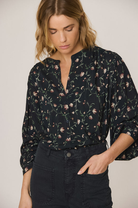 [CL] FLORAL PRINT SHIRT 1
