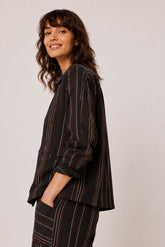 STRIPED OVERSHIRT