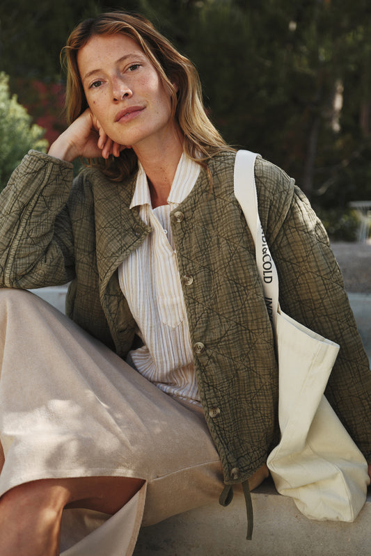 [CL] QUILTED COTTON JACKET 1