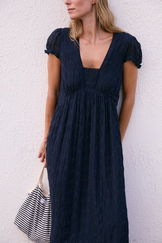 [CL] EMBROIDERED MIDI DRESS 2