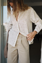 PANTALÓN  WIDE LEG ALGODÓN