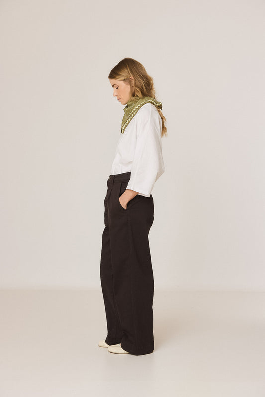 PANTALÓN  WIDE LEG ALGODÓN 2