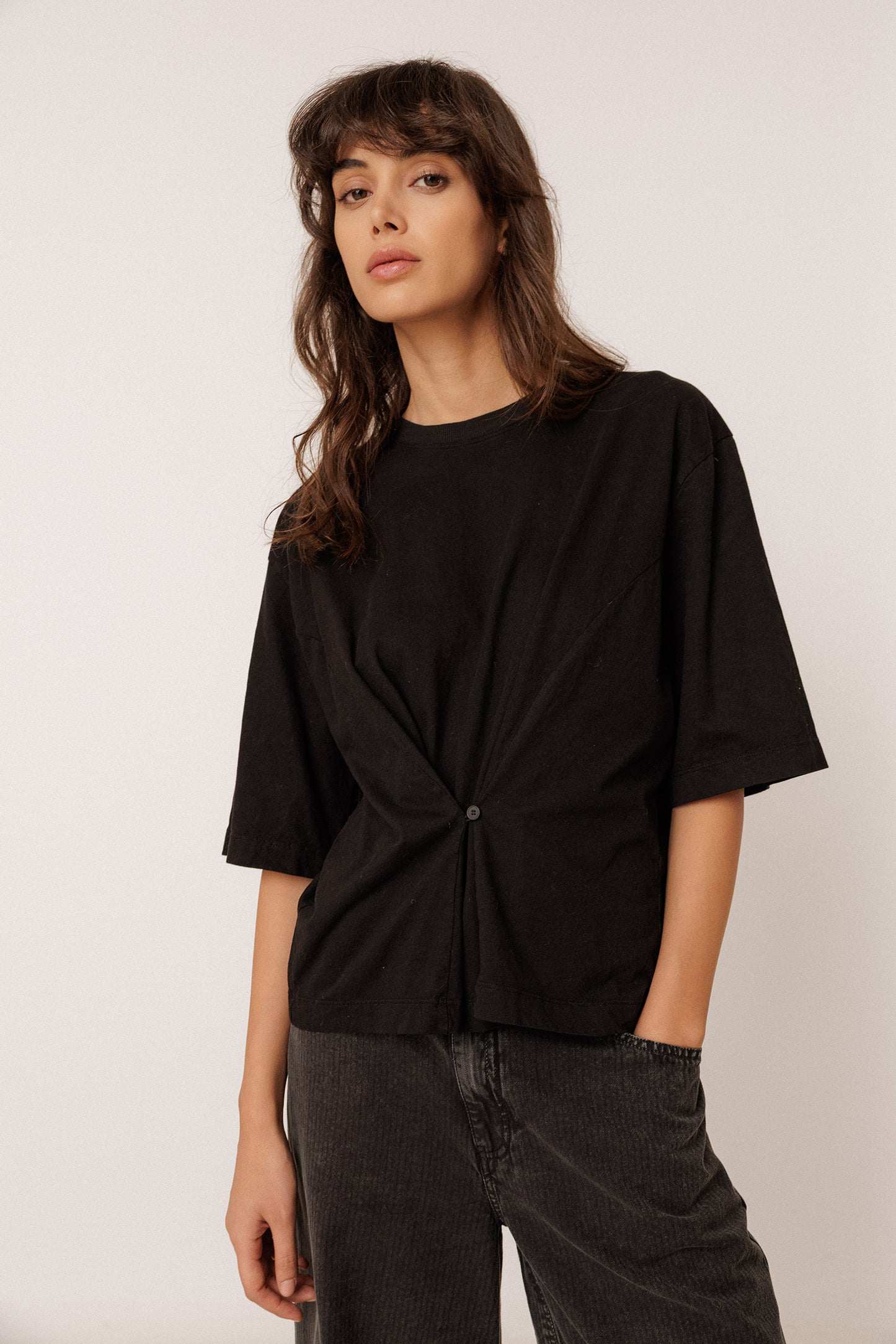 [CL] ADJUSTABLE COTTON T-SHIRT