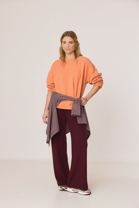 [CL] BASIC PLEATED SWEATSHIRT 2