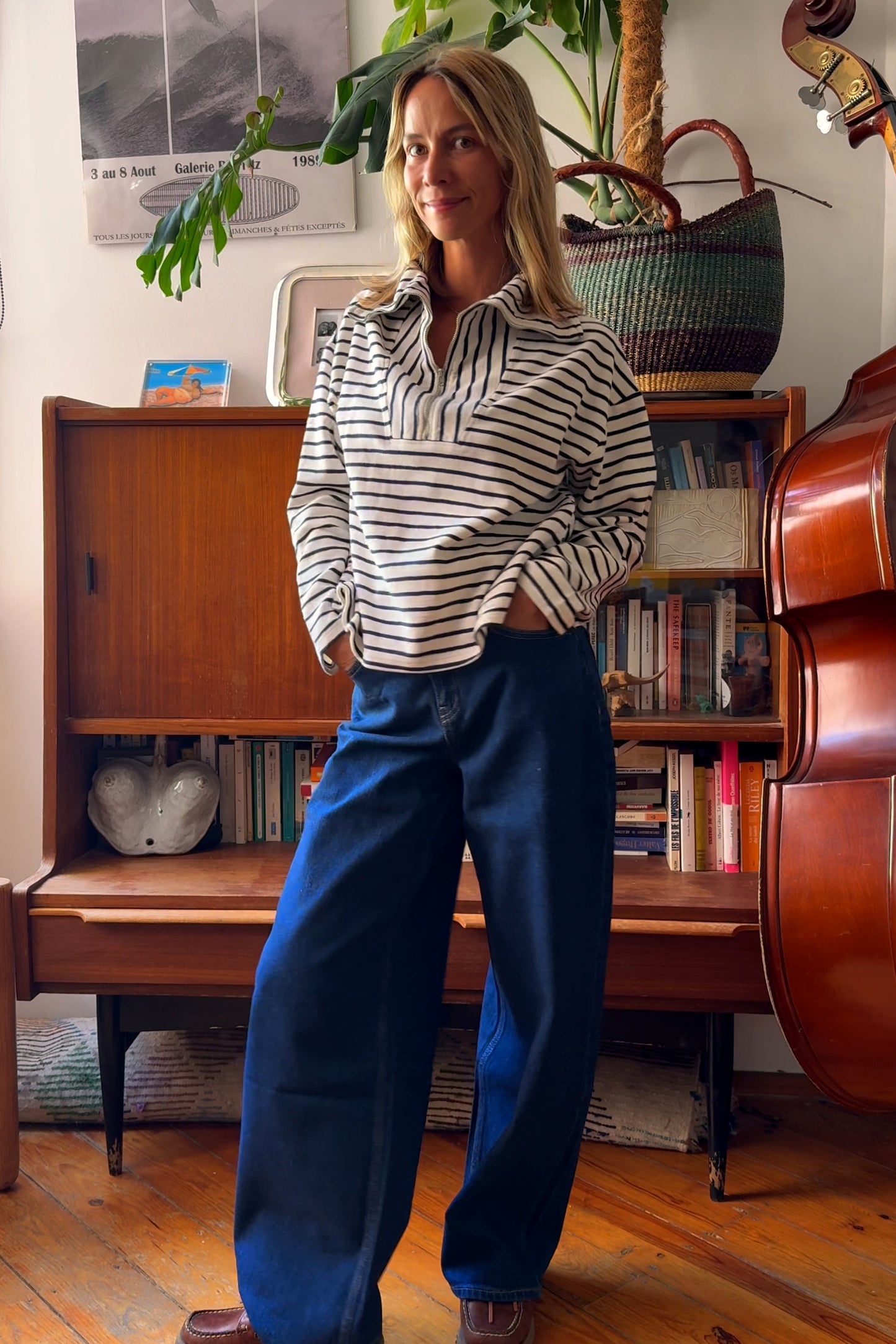 SUDADERA FELPA MARINERO