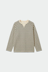 SUDADERA FELPA RAYAS