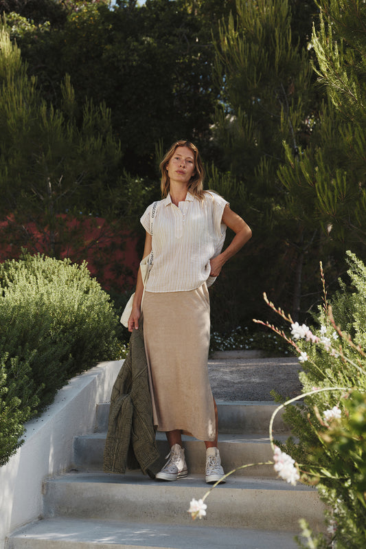 MILA TERRYCLOTH SKIRT 3
