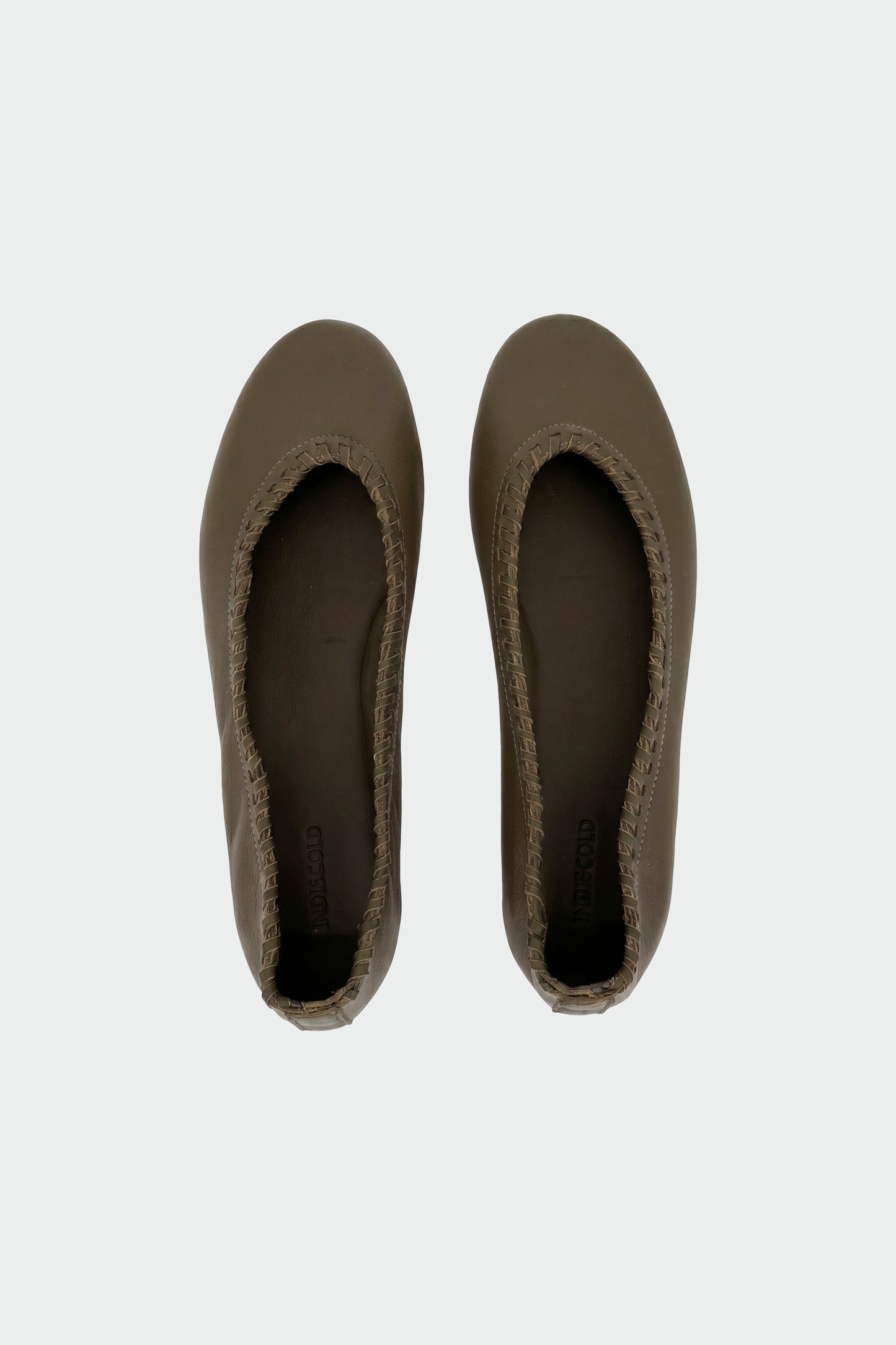 FLAT LEATHER BALLET FLATS