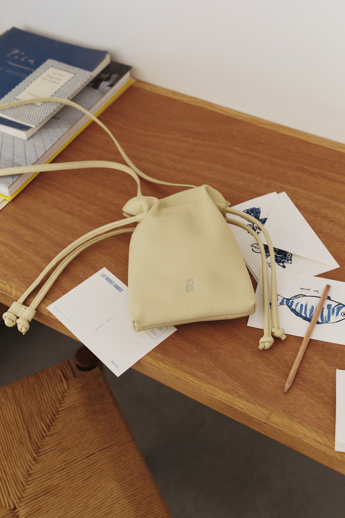 MINI SAC EN CUIR FRONCÉ