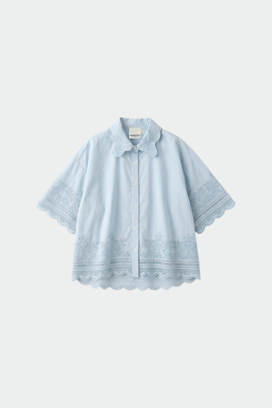 CAMISA BORDADA POPELÍN 7