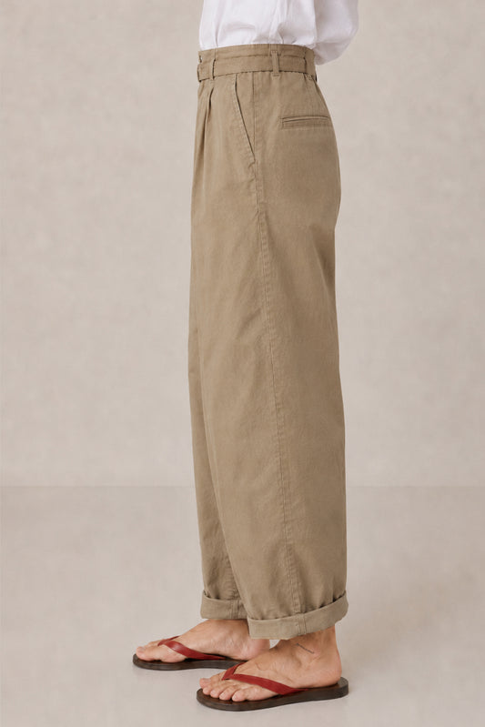 PANTALÓN CARROT POPELÍN 4