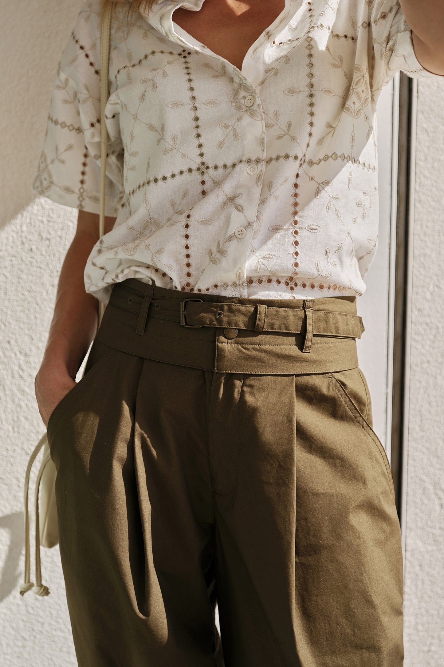 PANTALÓN CARROT POPELÍN