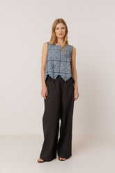 PANTALÓN ENGOMADO POPELÍN