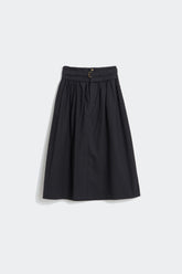 FALDA MIDI POPELÍN