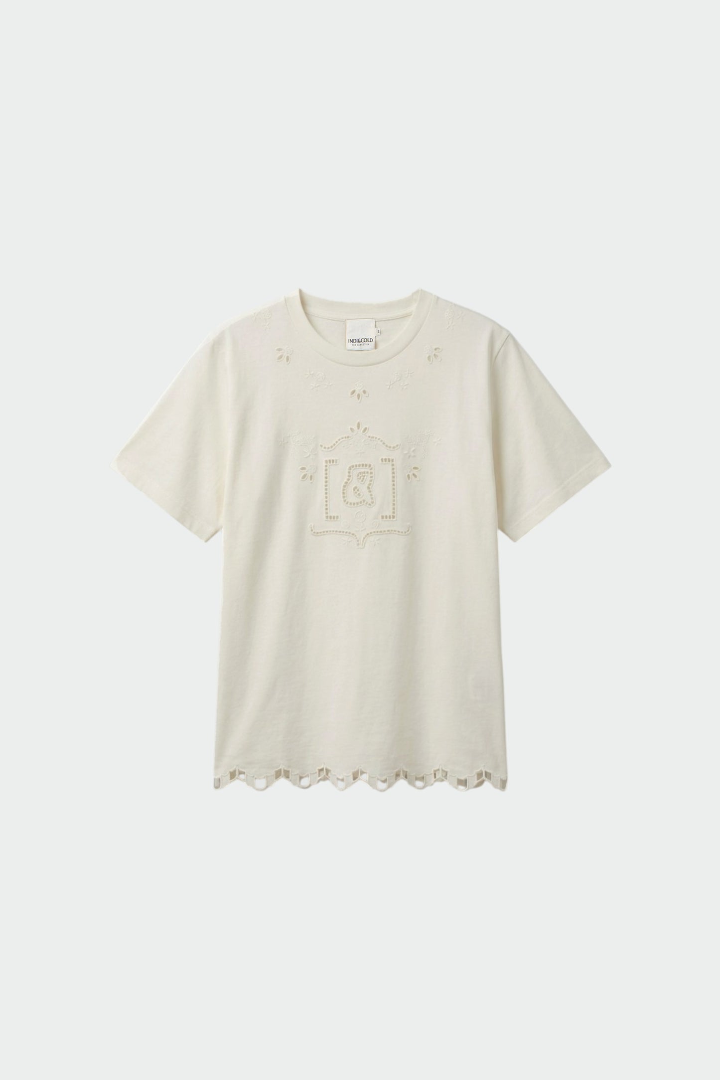 CAMISETA ANAGRAMA DIBUJOS CALADOS