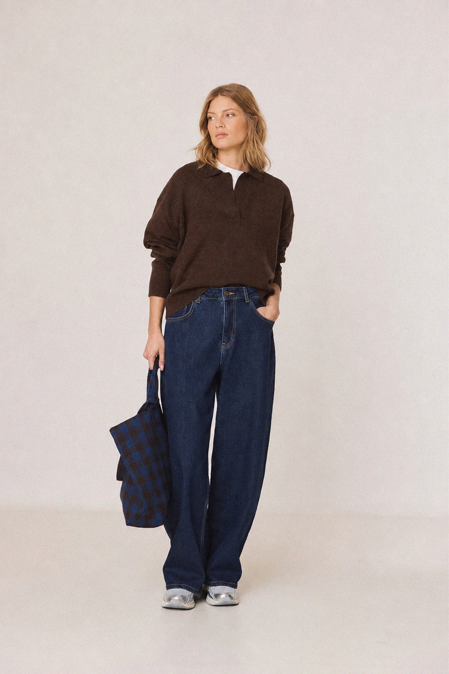 MARLED POLO SWEATER