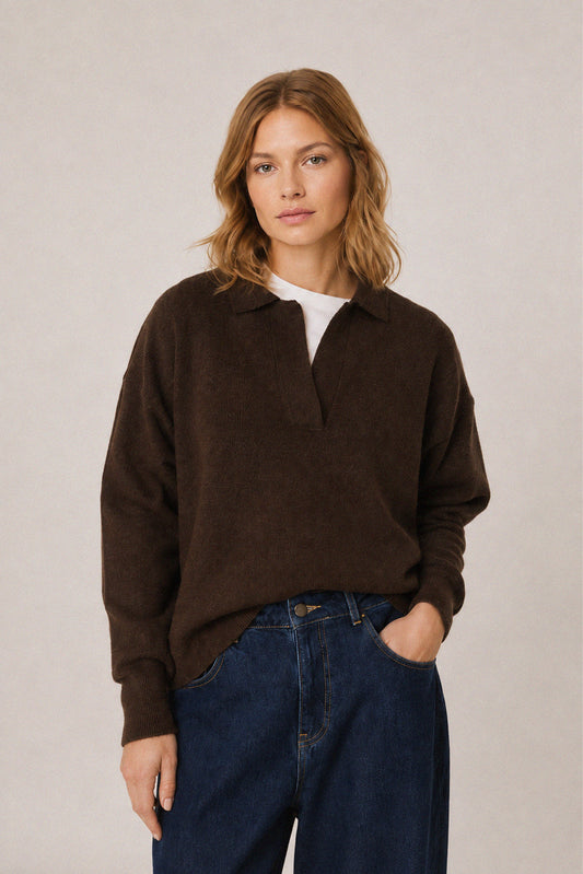 MARLED POLO SWEATER 2