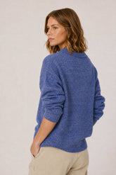 MARLED POLO SWEATER