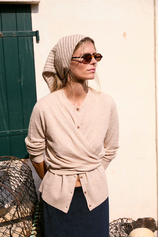 CARDIGAN ENVOLVENTE DOBLE CAPA 2