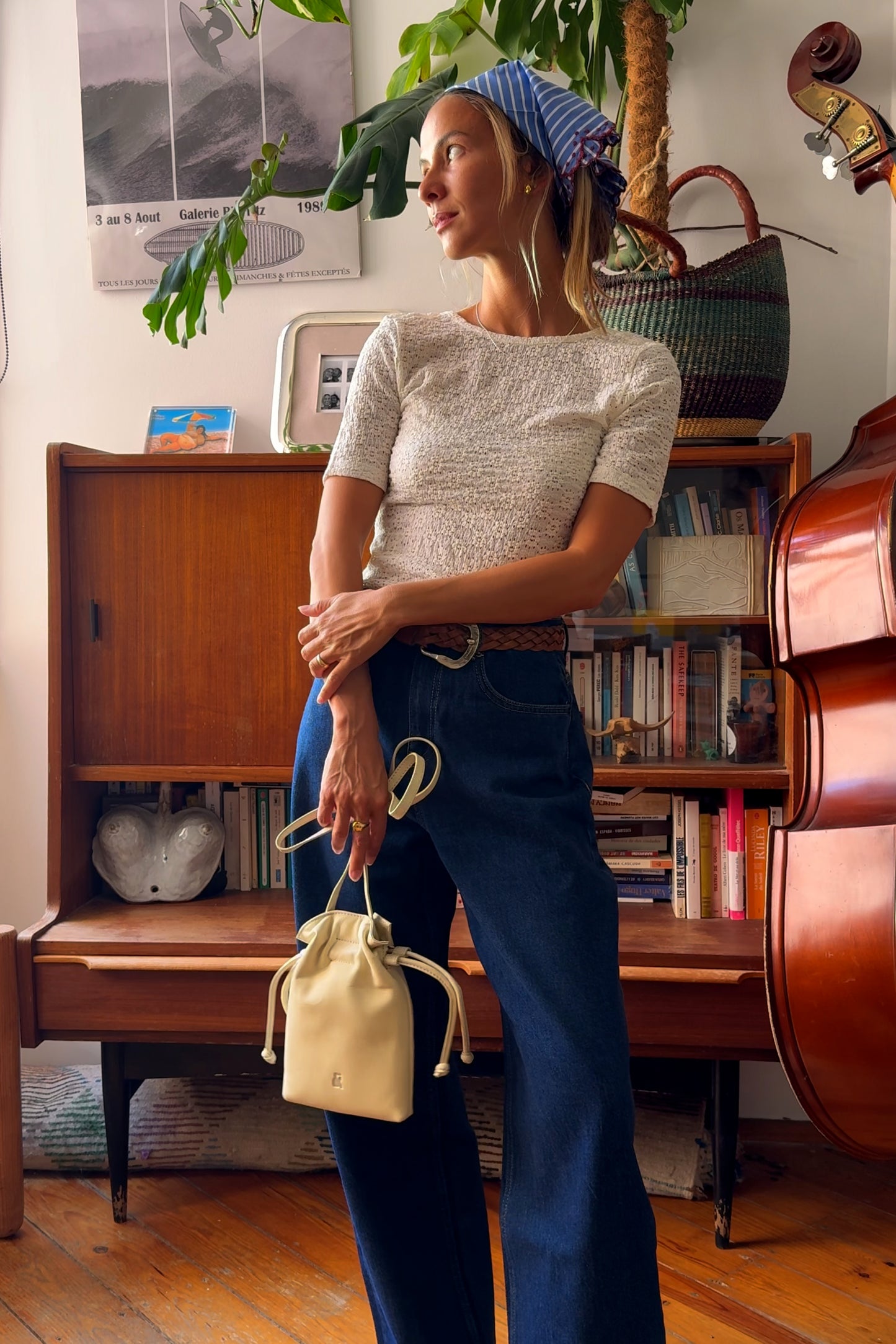 CAMISETA SLIM JACQUARD CIRCULAR