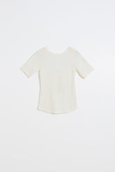 CAMISETA SLIM JACQUARD CIRCULAR
