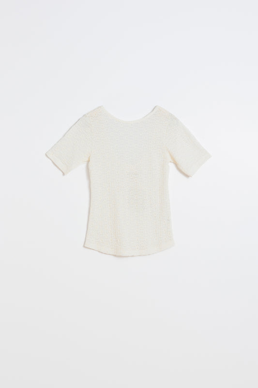 CAMISETA SLIM JACQUARD CIRCULAR 7