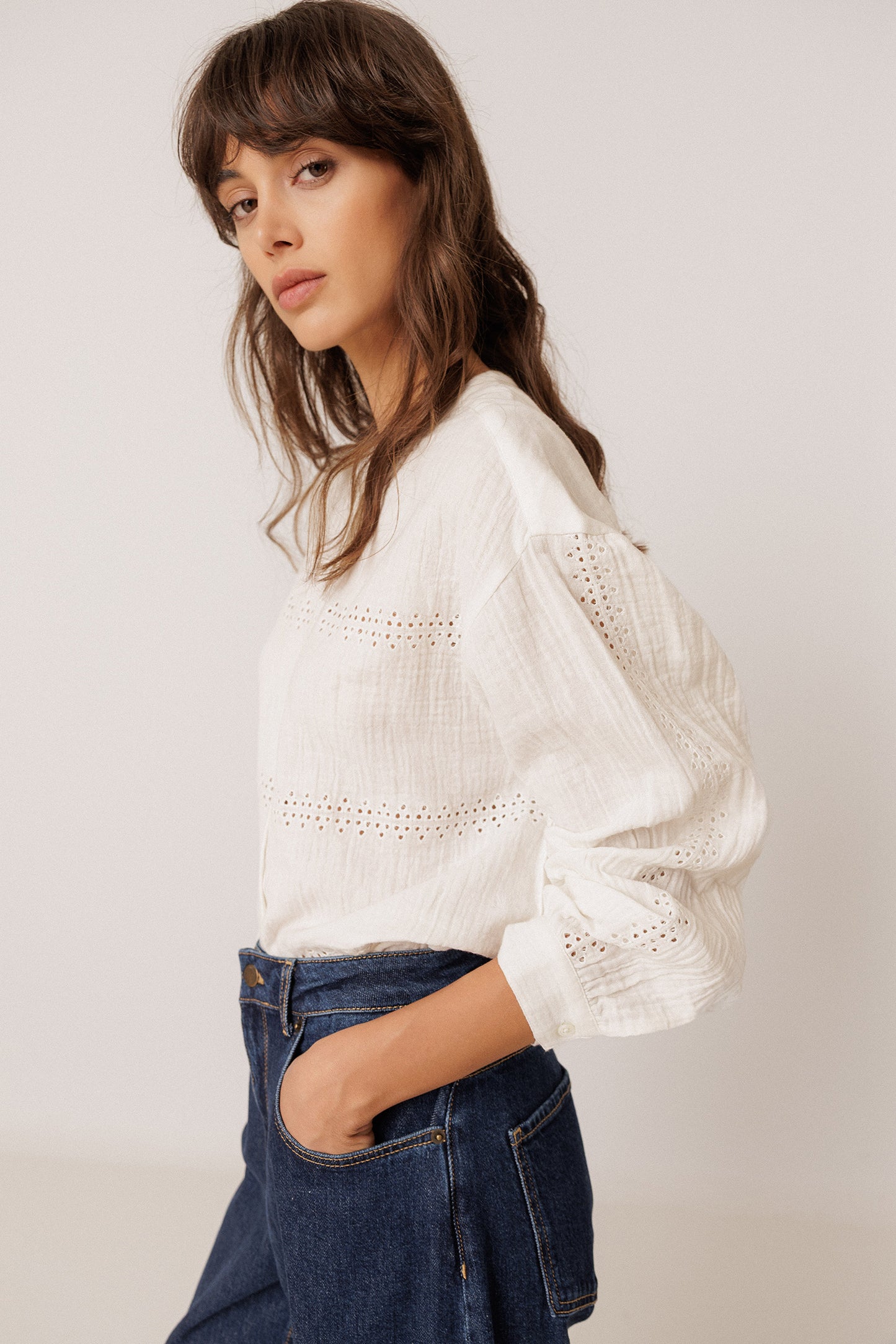 CAMISETA COMBINADA OVERSIZE