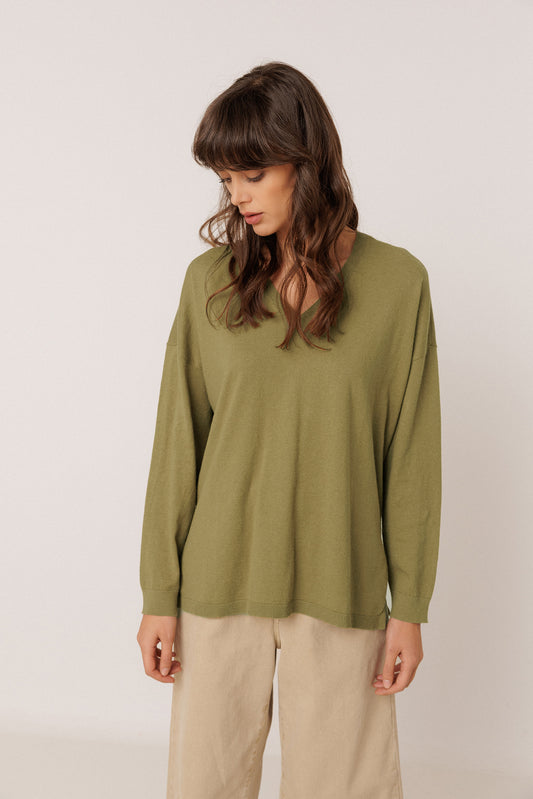 [CL] BASIC SWEATER WITH CASHMERE 3