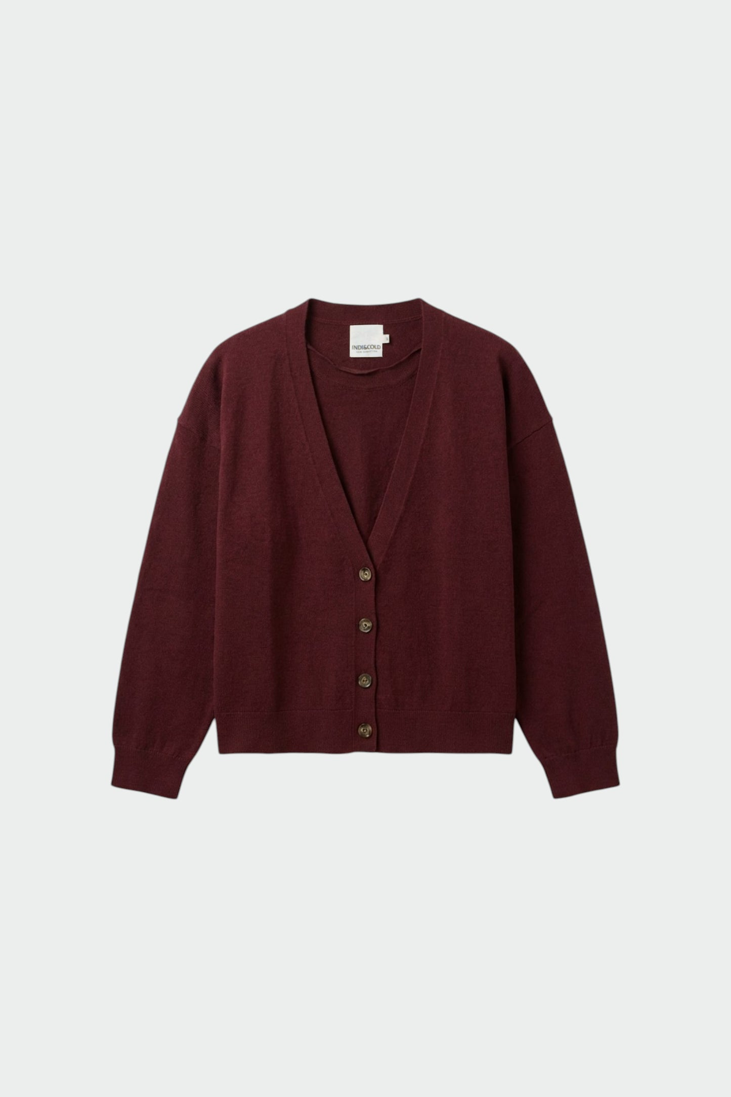 CHAQUETA BÁSICA CON CASHMERE