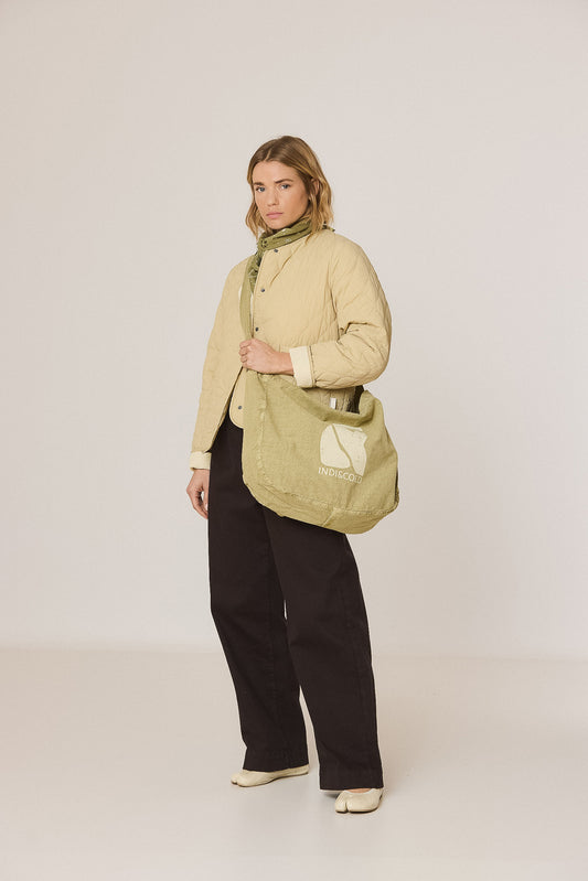 [CL] RECYCLED-COTTON MONOGRAMMED BAG 3