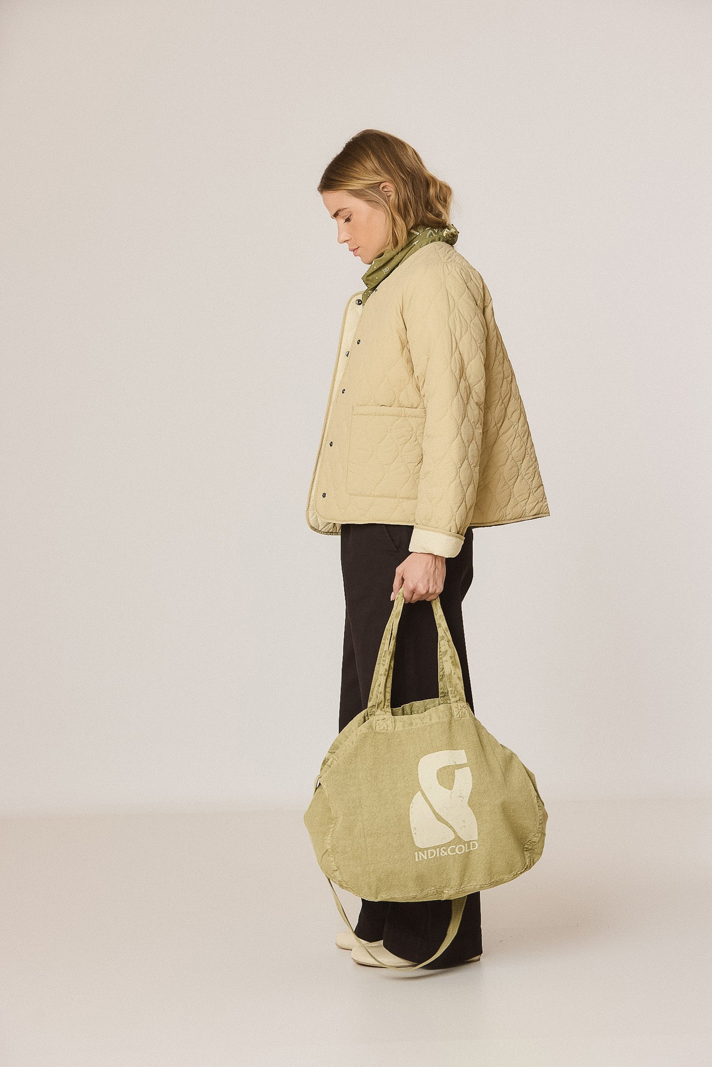 BOLSO ANAGRAMA ALGODÓN RECICLADO