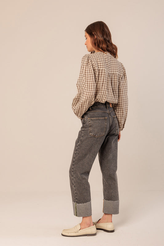 PANTALÓN DENIM VUELTO 4