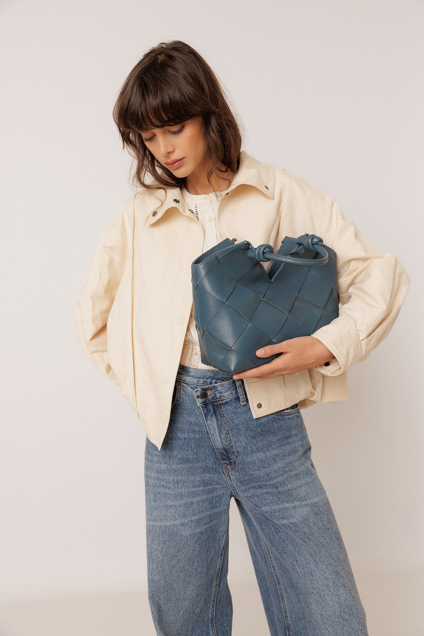 BOLSO NUDOS PIEL
