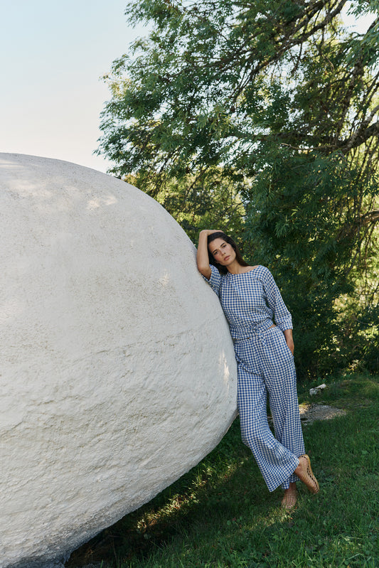 PANTALÓN VICHY ENGOMADO 2