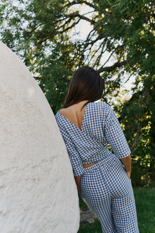 PANTALÓN VICHY ENGOMADO 3