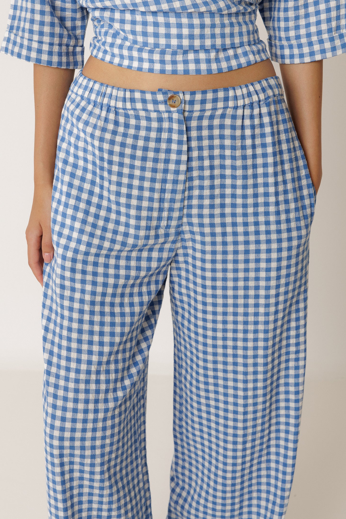 PANTALÓN VICHY ENGOMADO