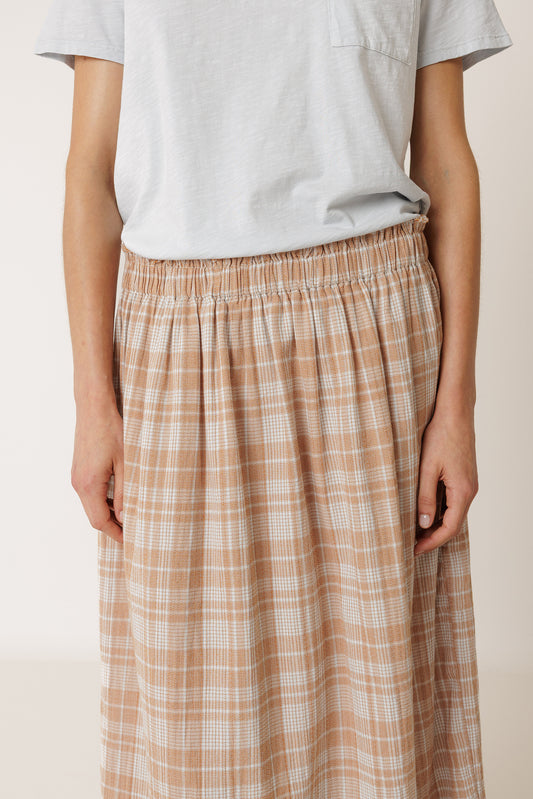 COTTON PLAID SKIRT 4