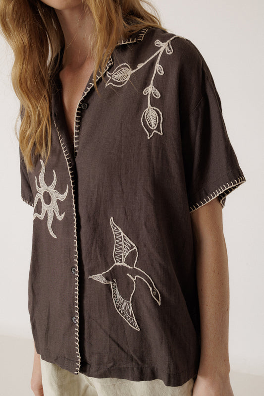 CAMISA BORDADO MANUAL 2