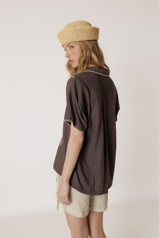 CAMISA BORDADO MANUAL 3