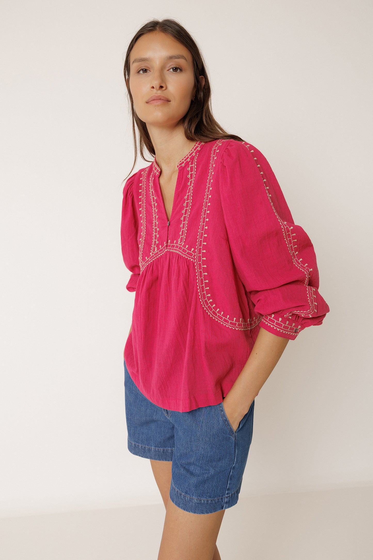 BLUSA BORDADO ÉTNICO