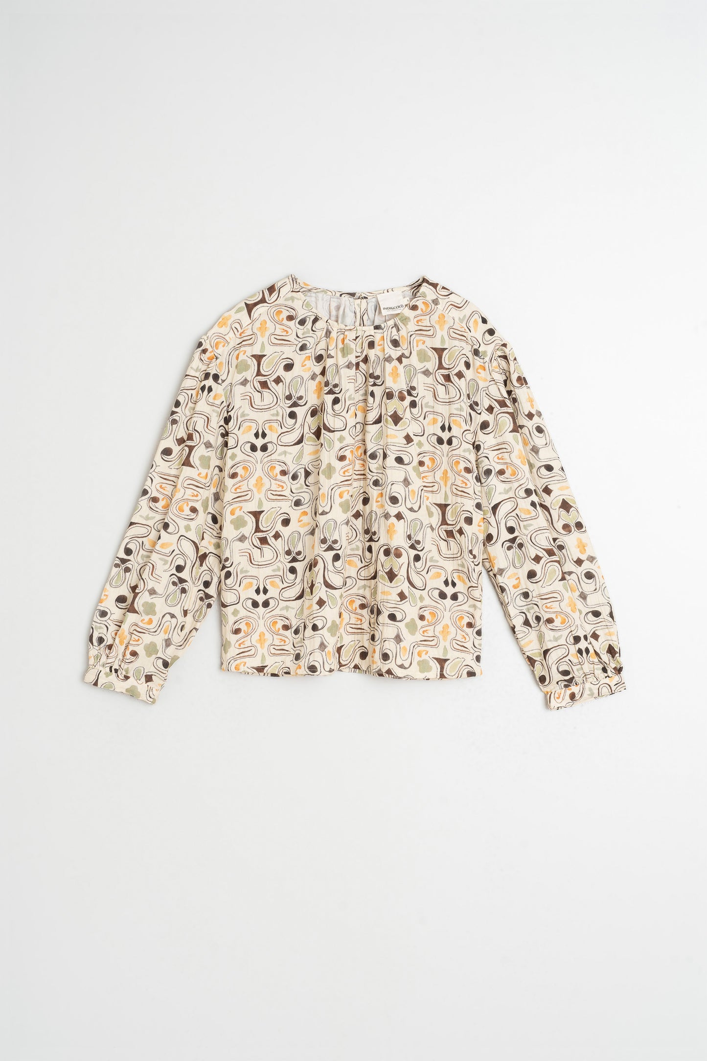 BLUSA ESTAMPADA DOBLE GASA