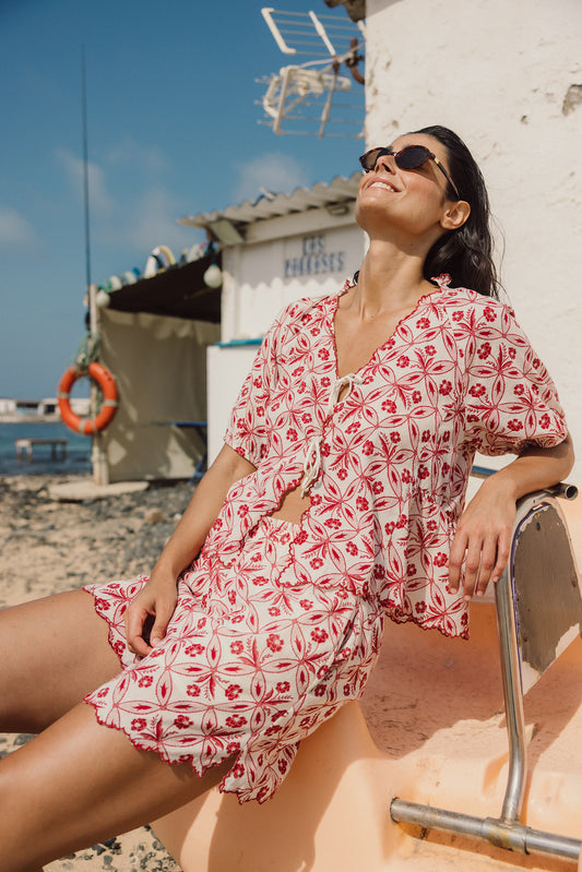 CAMISA ESTAMPADO VINTAGE LAZADAS 1