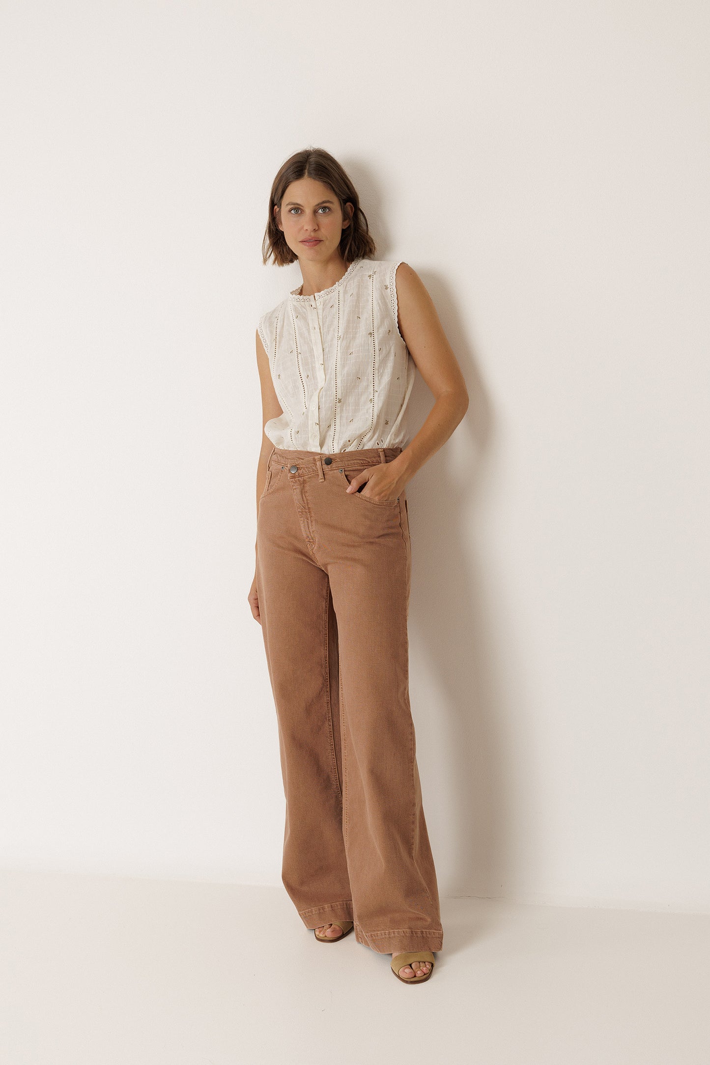 PANTALÓN CINTURILLA CRUZADA